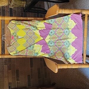 Sunny Leigh multicolored boho dress, size M